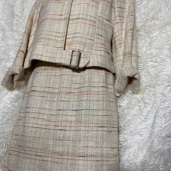 Vintage Anne Klein Tweed-Like 2pc Suit - Size 4P - Picture 8 of 11